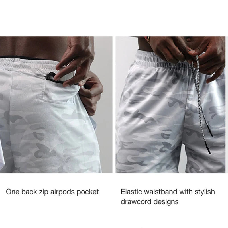 FlexiFit 2-in-1 Performance Running Shorts