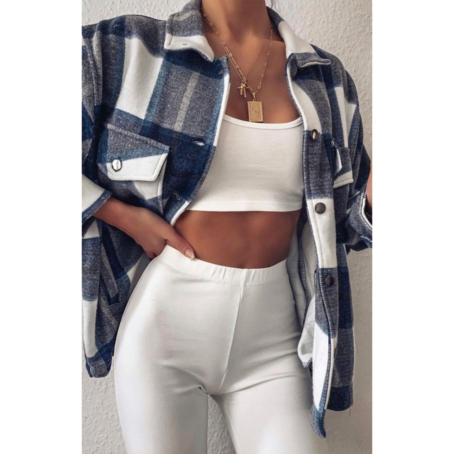 Checked Joggers Womens - Check Print Joggers