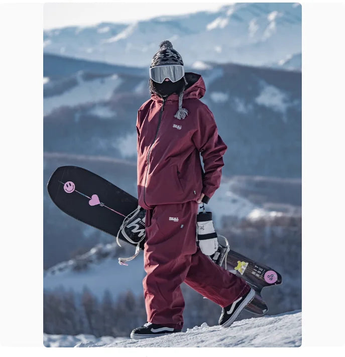 SnowGuard 2025 Unisex Ski Suit - Warm & Waterproof