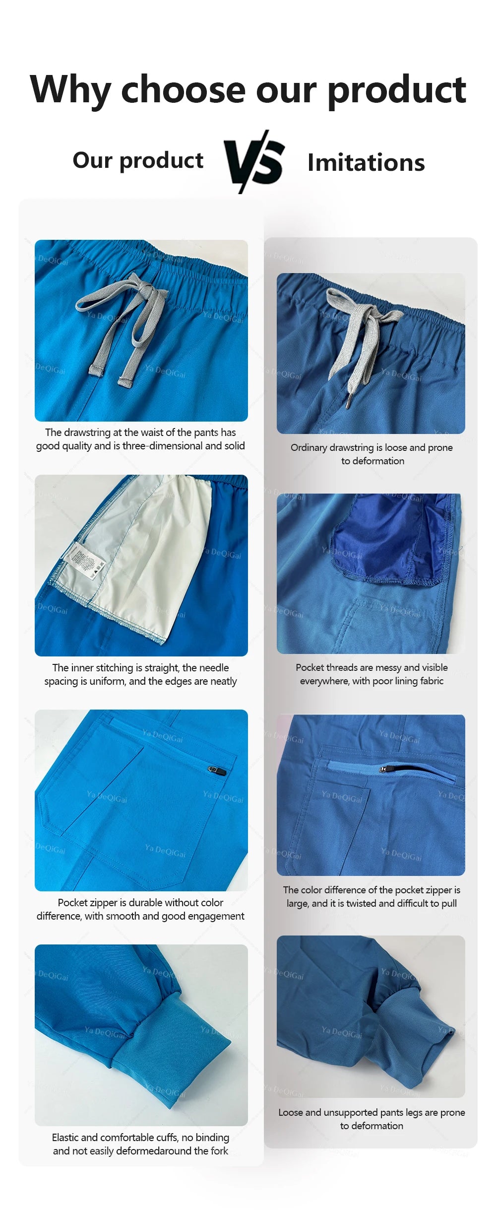 Operating Room Scrubs Set Unisex