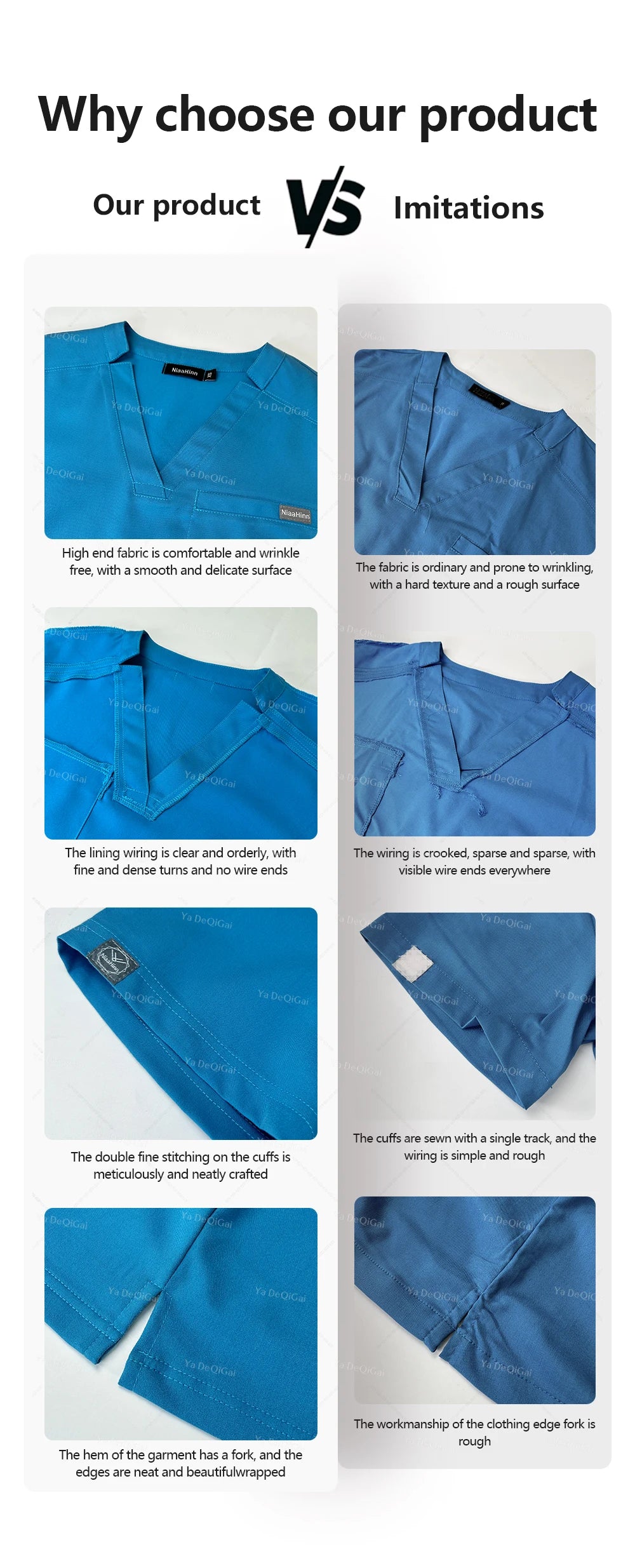 Operating Room Scrubs Set Unisex
