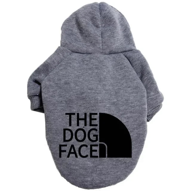 Pet Dog Hoodies The Dog Face