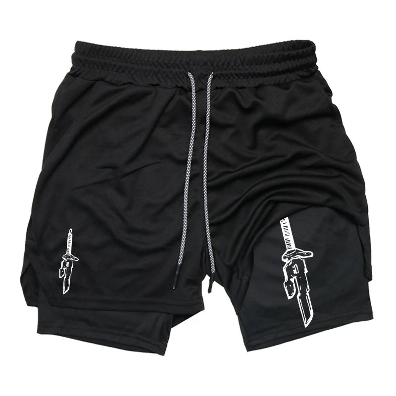 FlexiFit 2-in-1 Performance Running Shorts