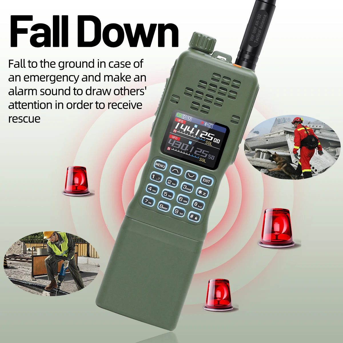 BAOFENG AR-152 PRO 10W GPS Bluetooth Programming
