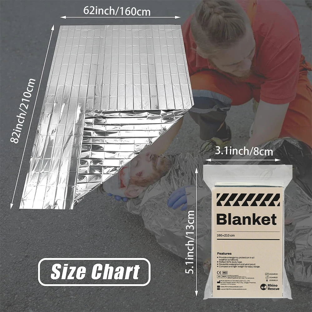 Ultra-Compact Survival Thermal Blanket