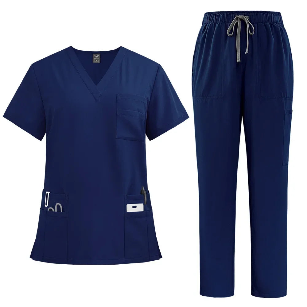 Men's Classic Nurse Scrubs Set