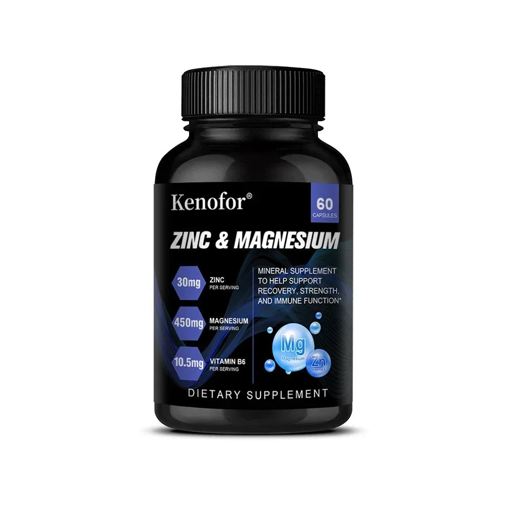 MagZinc Vitality Boost: Muscle, Bone & Heart Support