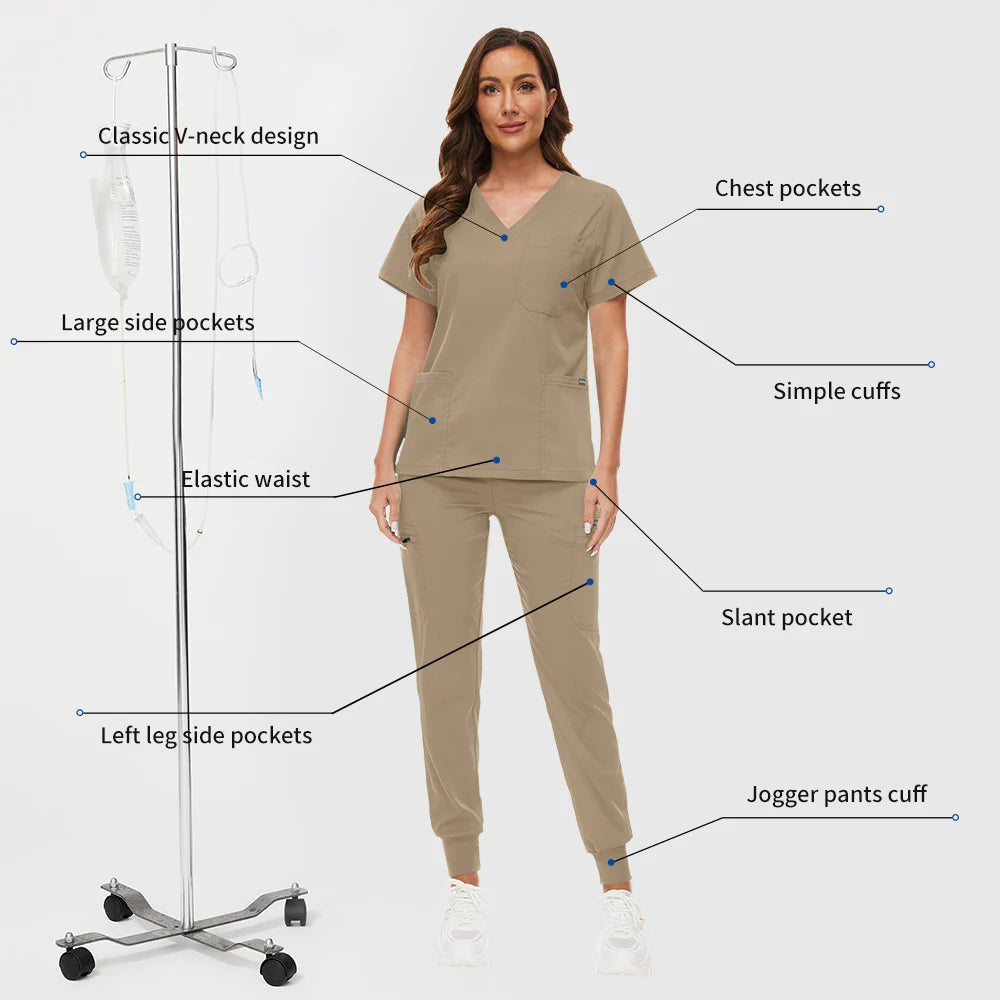 Medical Surgical Scrub Sets Unisex