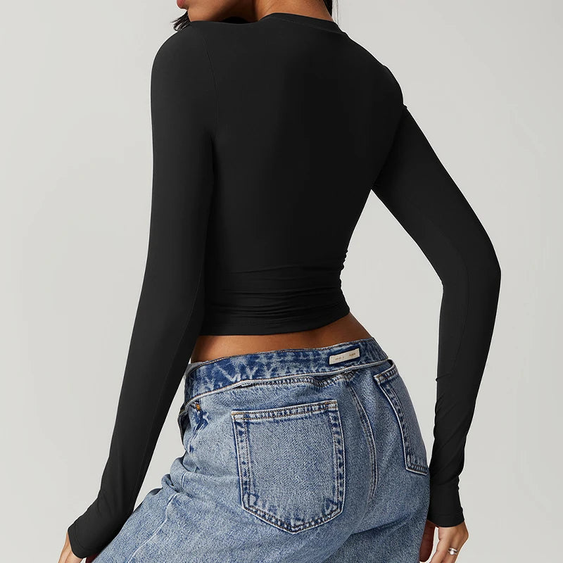 FlexiDry Women's Crop Sports Top