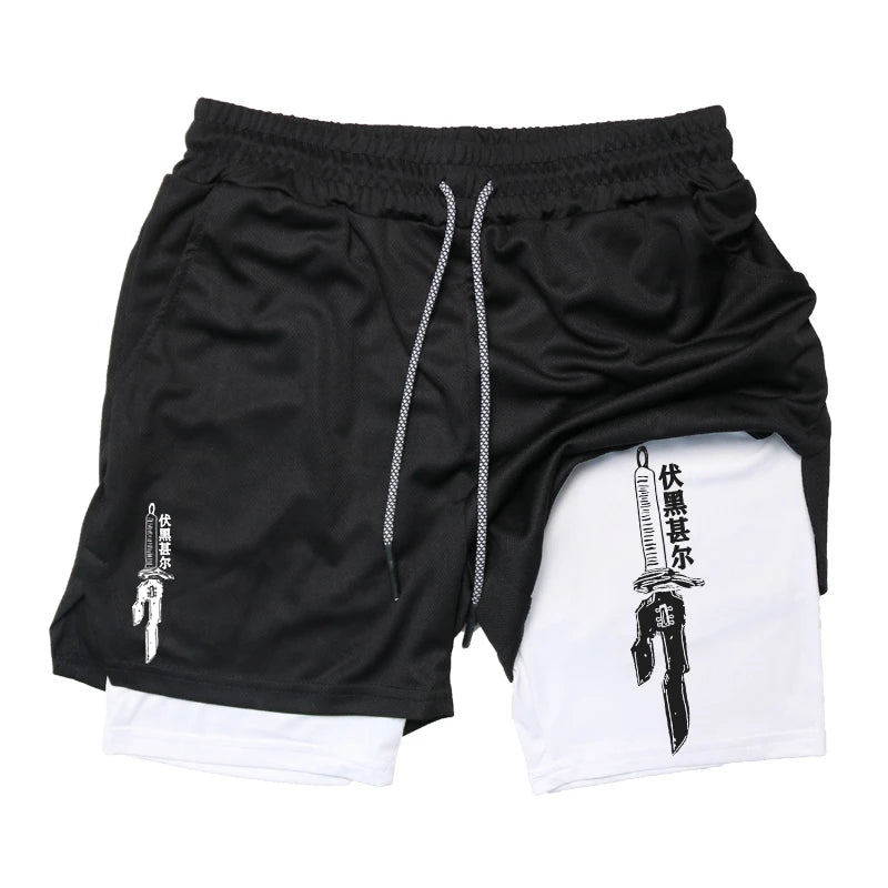 FlexiFit 2-in-1 Performance Running Shorts