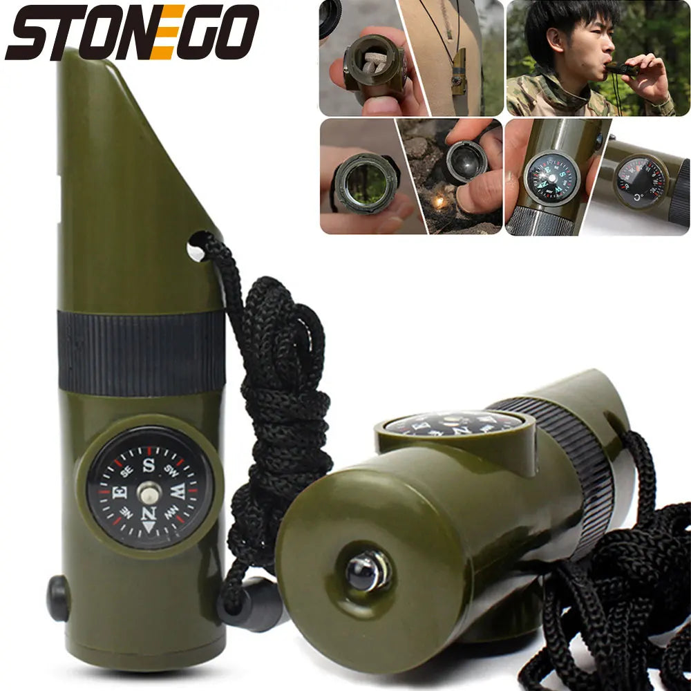 7 in 1 Jungle Survival Whistle