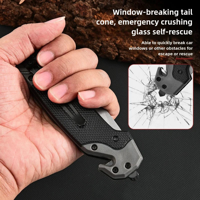 Folding knife with clip