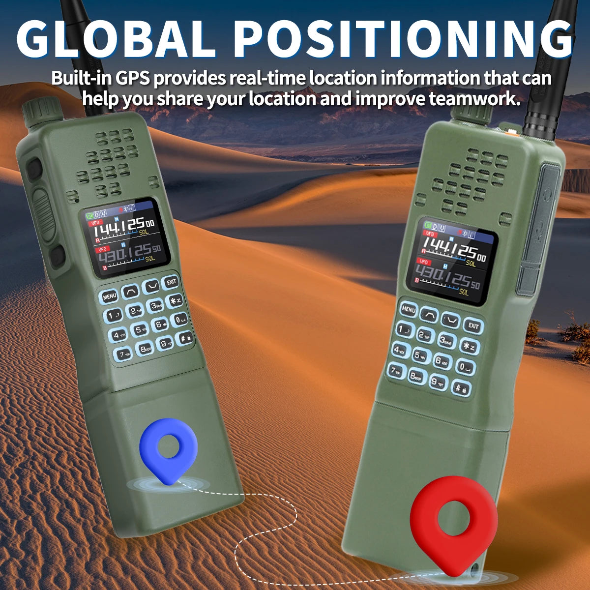 BAOFENG AR-152 PRO 10W GPS Bluetooth Programming