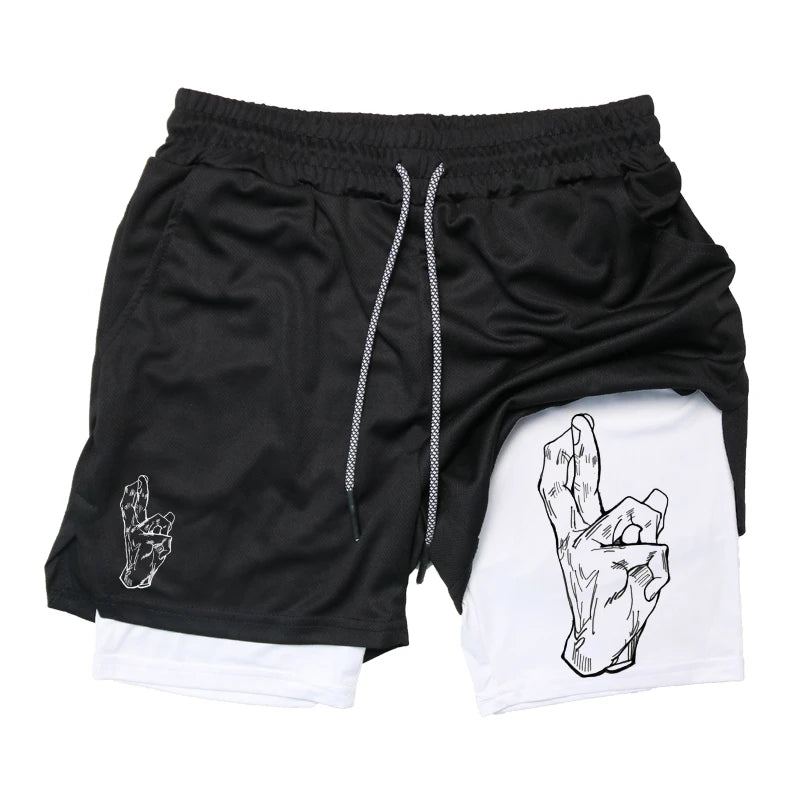 FlexiFit 2-in-1 Performance Running Shorts