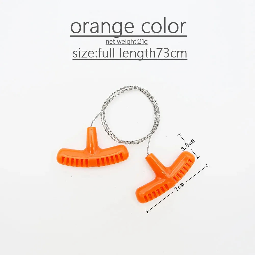 PocketPro Wire Saw: Durable Outdoor Survival Tool