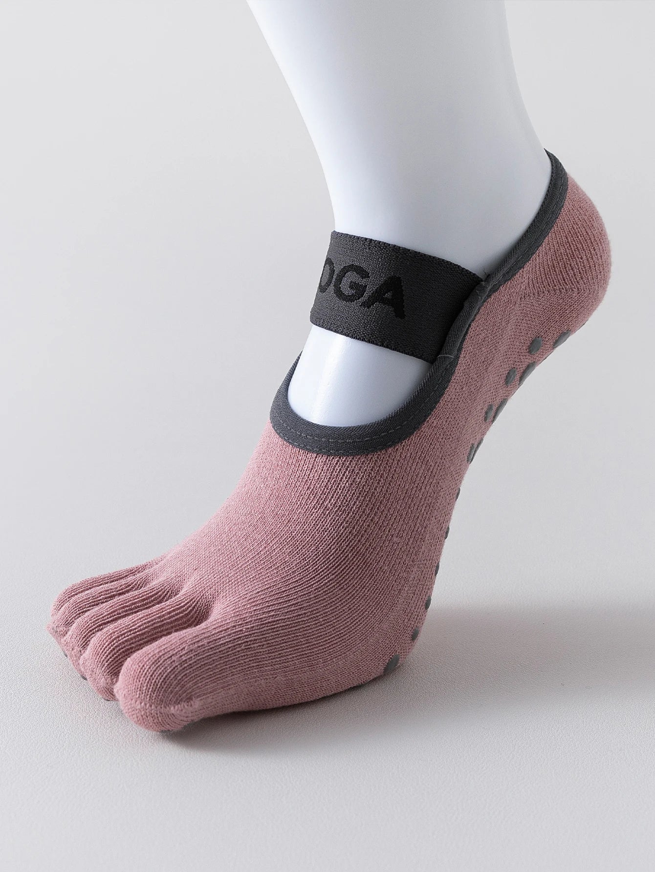 Women's five finger socks, professional anti slip yoga socks