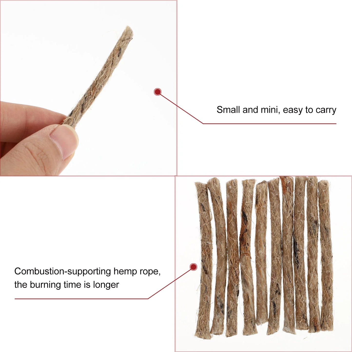 20 Pcs Fuse Survival Fire Starter