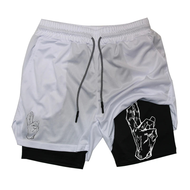 FlexiFit 2-in-1 Performance Running Shorts