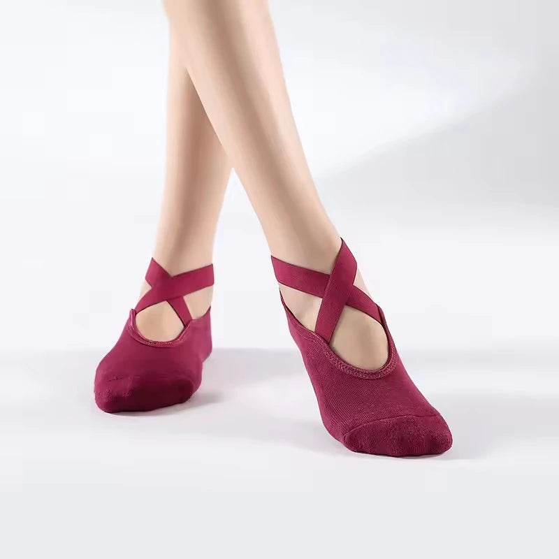 Yoga Socks Cotton Silicone