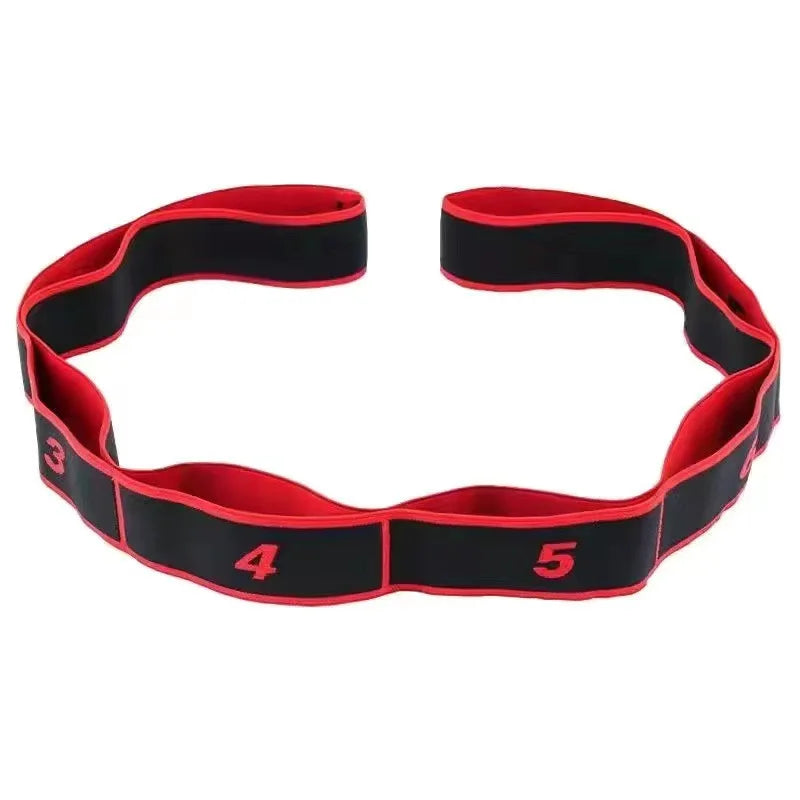 8 Section Yoga Stretching Resistance Bands