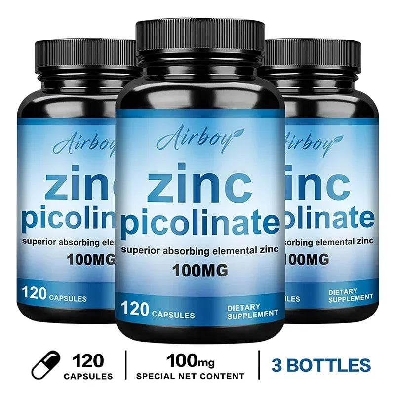 ZincBoost+ Immune & Skin Health Capsules, Non-GMO