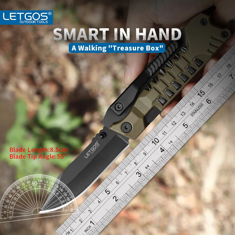 VersaEdge 22-in-1 Survival Knife: Ultimate Outdoor Tool