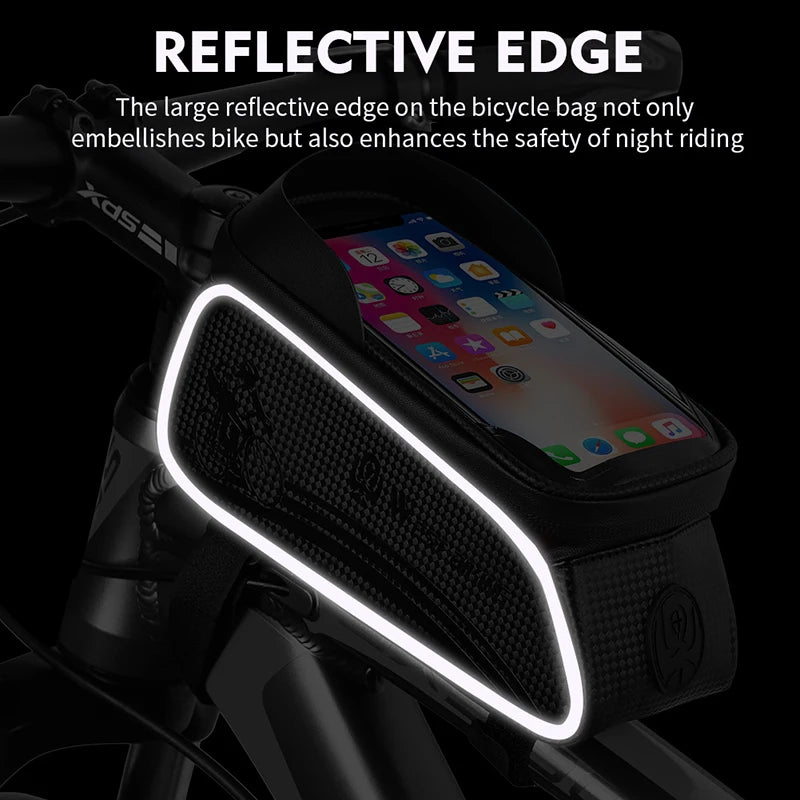 CycleGuard: Waterproof Touchscreen Bike Bag