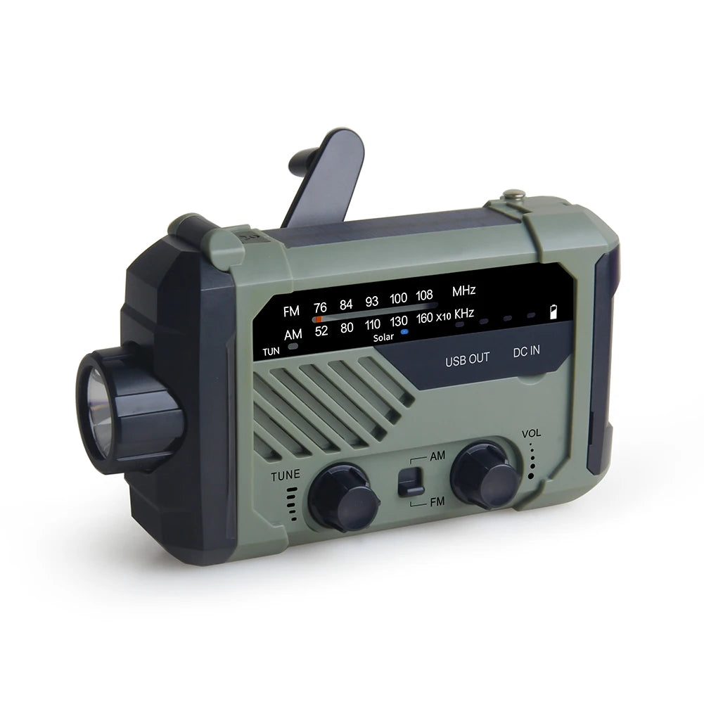 Emergency Solar Radio with Handle