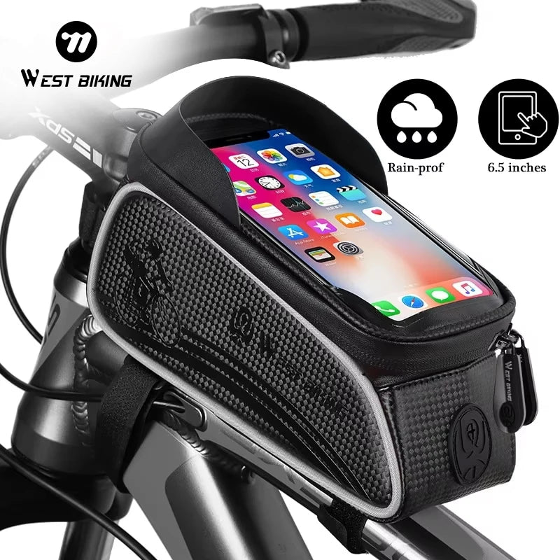 CycleGuard: Waterproof Touchscreen Bike Bag