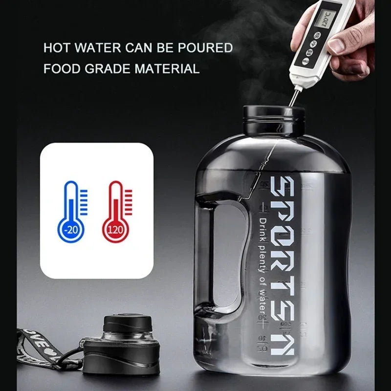 HydraMax Pro: 1.7L/2.7L Sport Water Bottle
