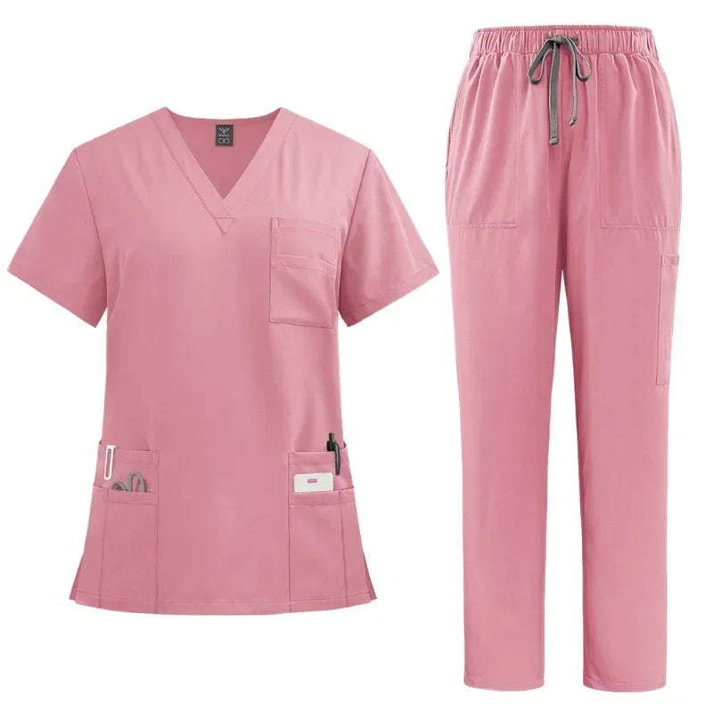 Men's Classic Nurse Scrubs Set