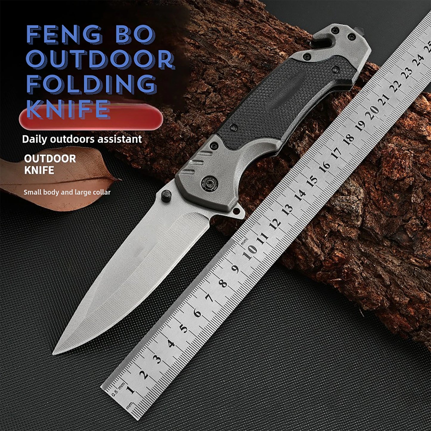 Folding knife with clip