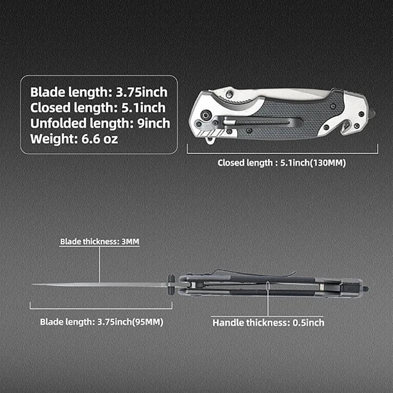 Folding knife with clip