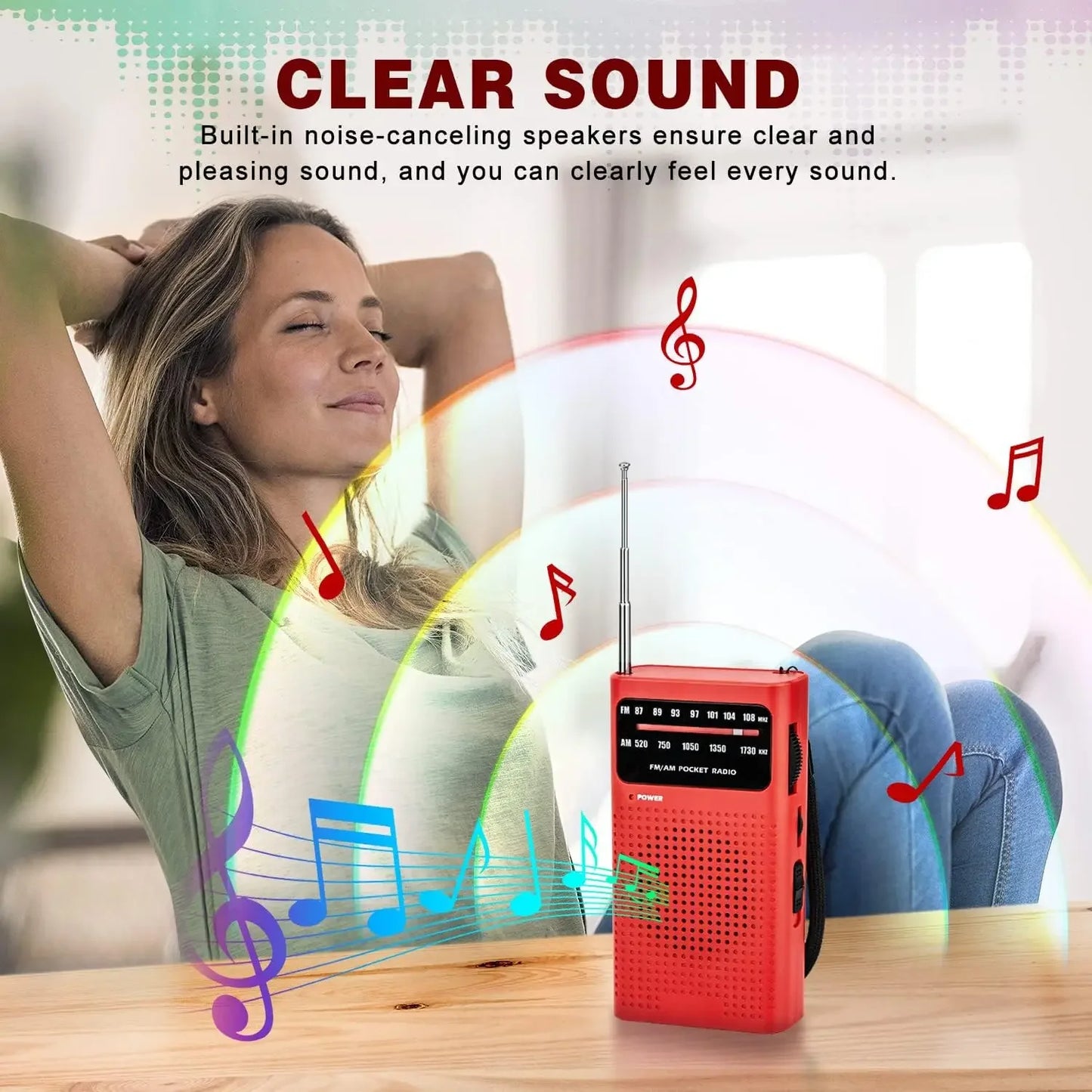 Emergency Survival Full-Band Portable Radio
