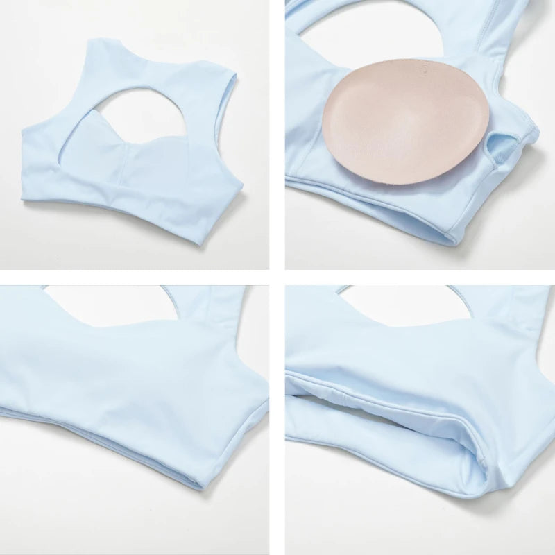 AeroFit Double Strap Sports Bra for Active Women