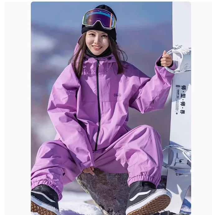 SnowGuard 2025 Unisex Ski Suit - Warm & Waterproof