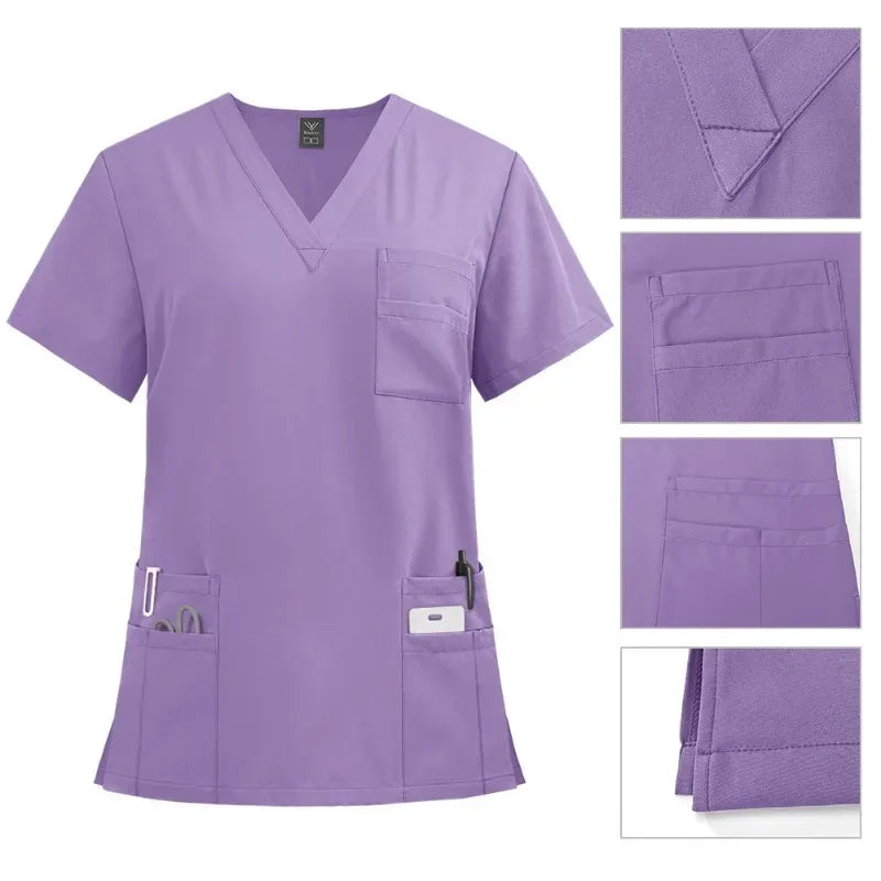 Men's Classic Nurse Scrubs Set