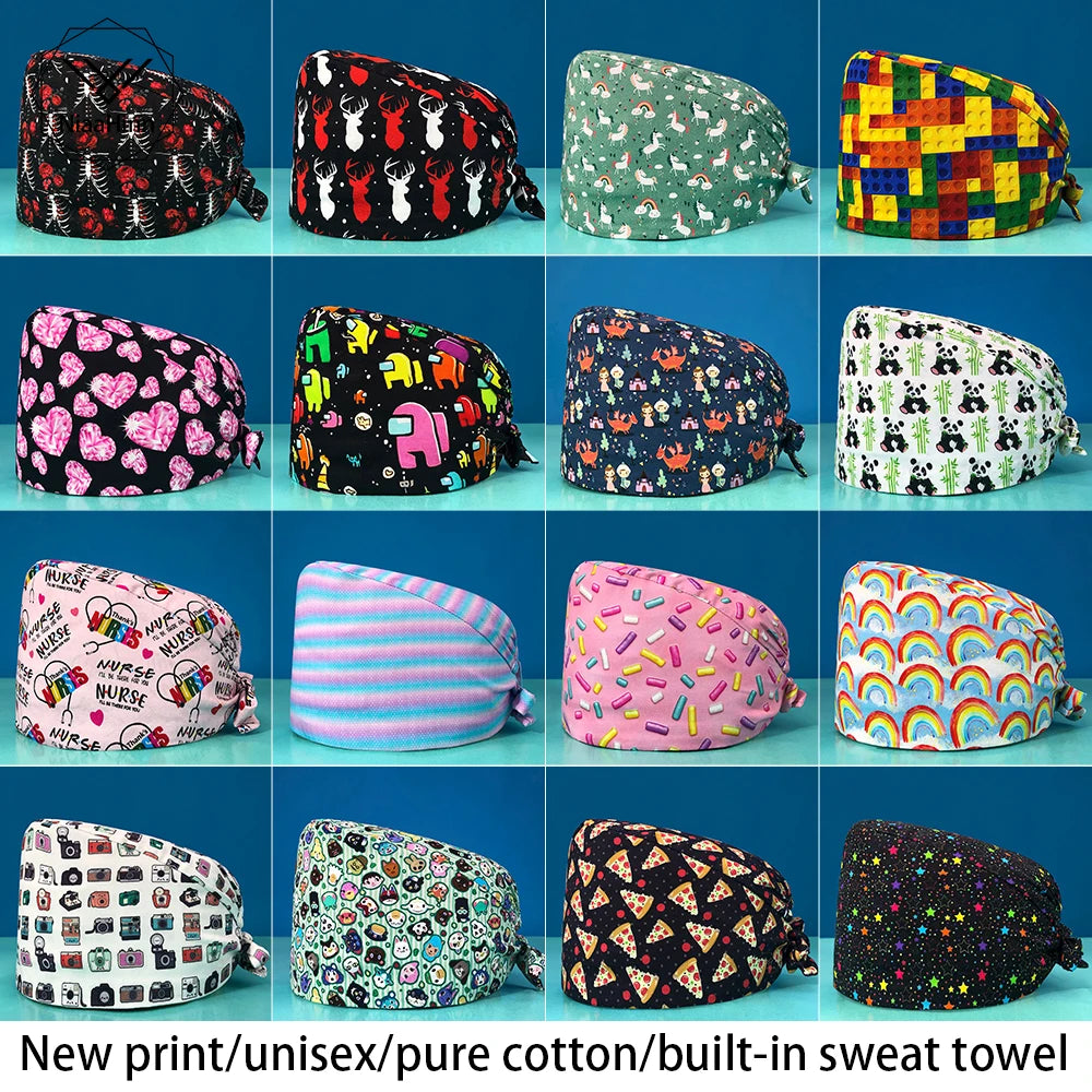 Women's operating room Cap