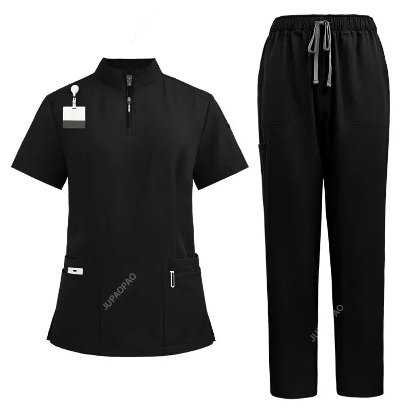 Unisex Medical V-neck Nurse Scrubs