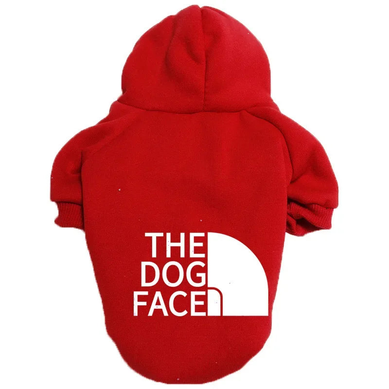 Pet Dog Hoodies The Dog Face