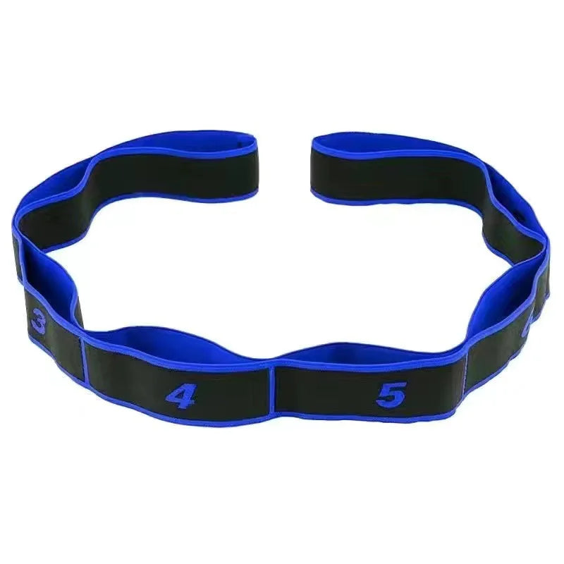 8 Section Yoga Stretching Resistance Bands