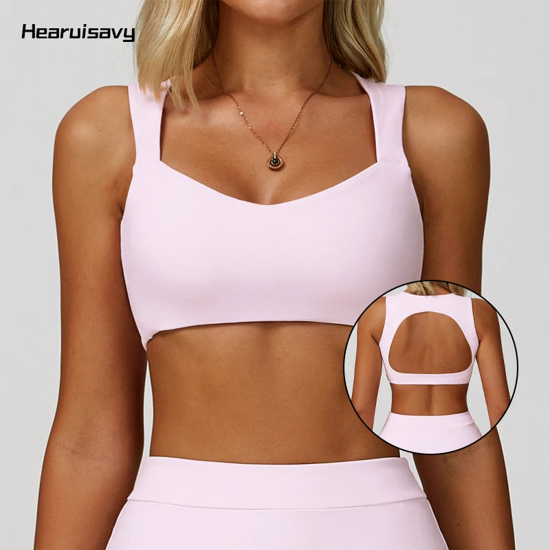 AeroFit Double Strap Sports Bra for Active Women