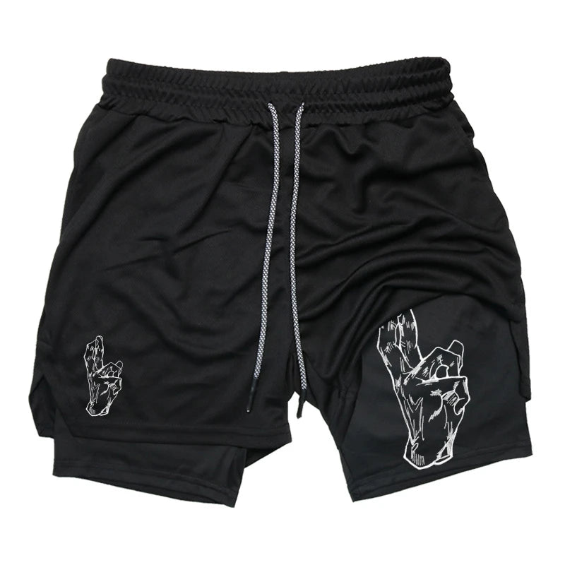 FlexiFit 2-in-1 Performance Running Shorts