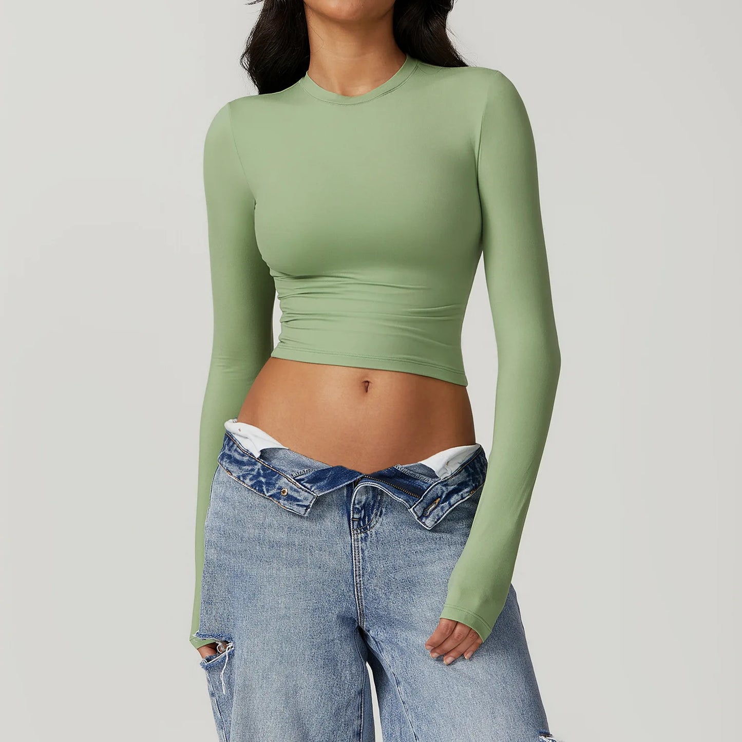 FlexiDry Women's Crop Sports Top