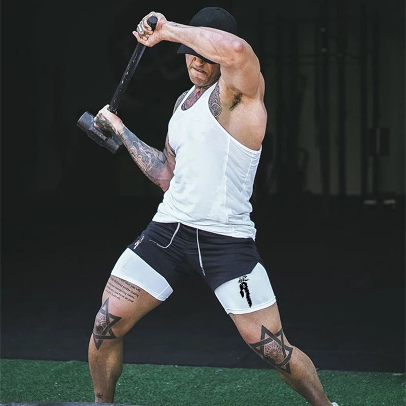 FlexiFit 2-in-1 Performance Running Shorts