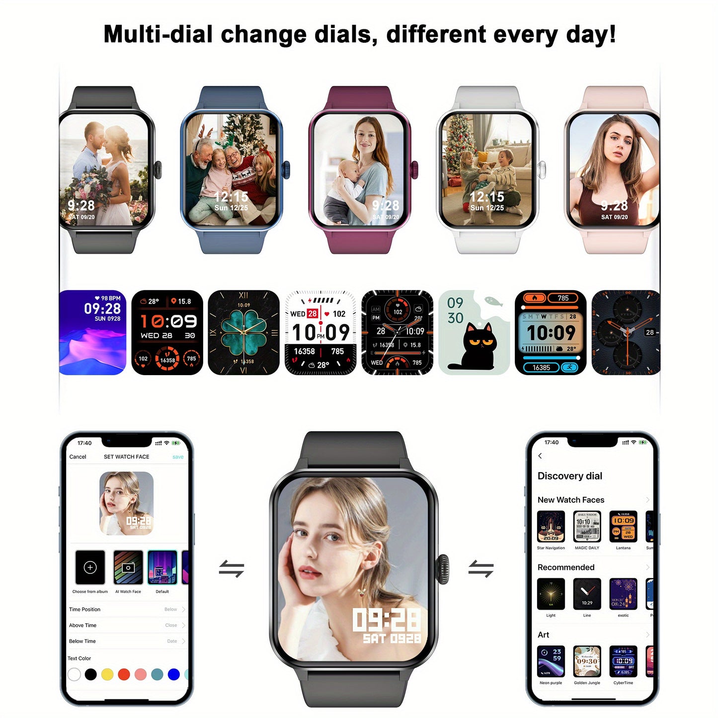 ActivePulse Pro: 100+ Mode Fitness & Health Smartwatch