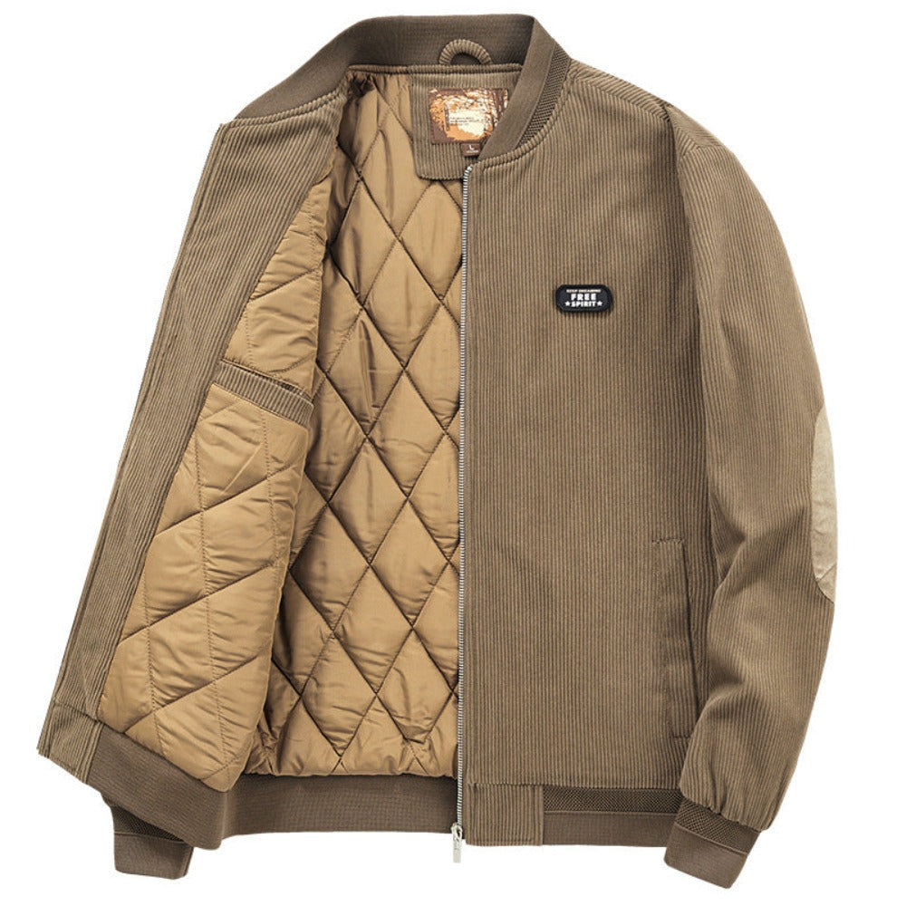 ChicPatch Men's Winter Zip Jacket