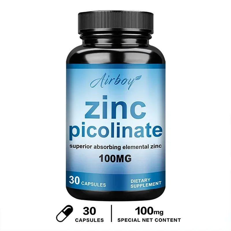 ZincBoost+ Immune & Skin Health Capsules, Non-GMO