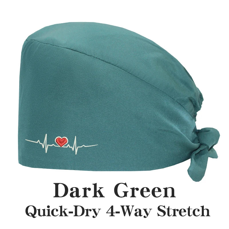 Quick Dry Stretch Medical Hat Caps