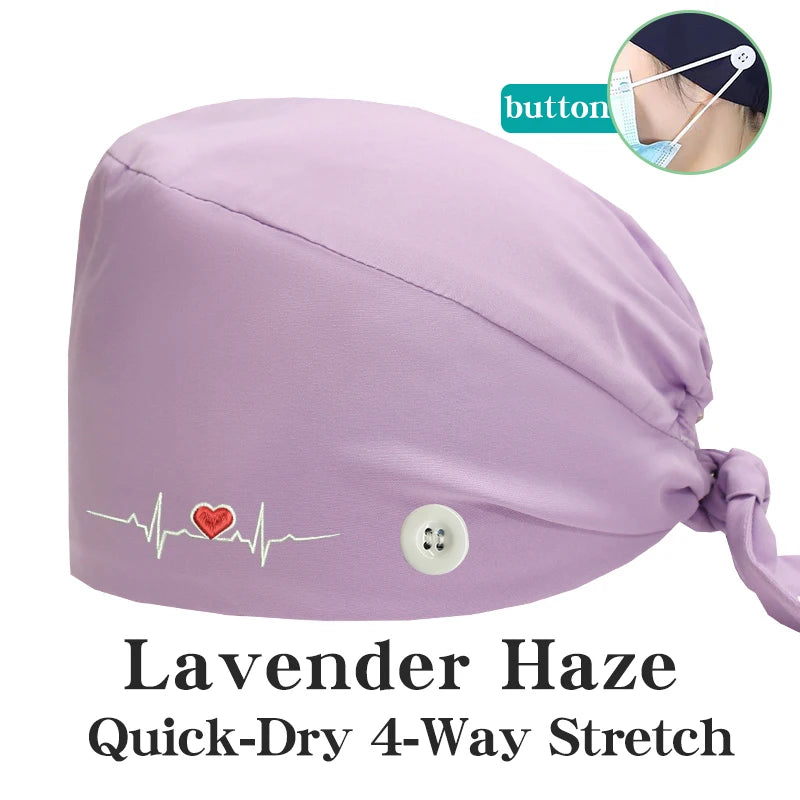 Quick Dry Stretch Medical Hat Caps